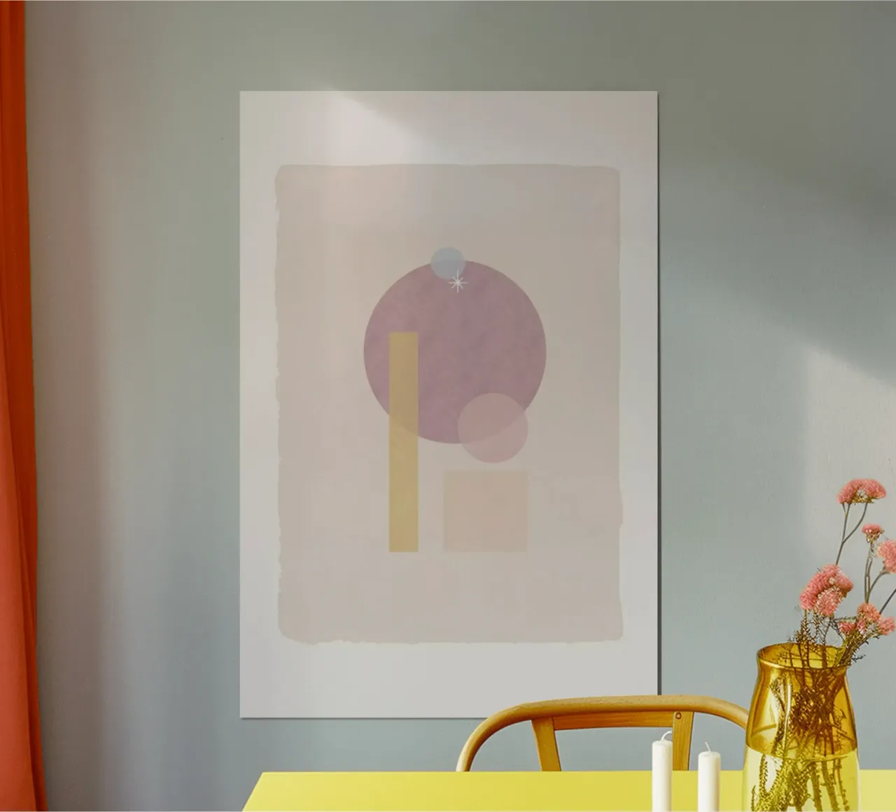 Space poster con telaio in alluminio da Galaxy Eyes