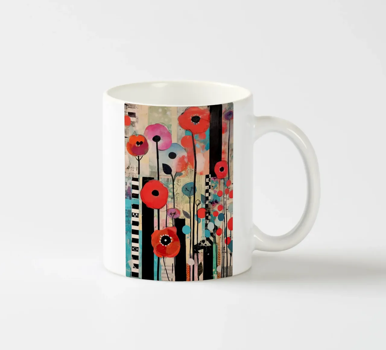 Astratto di Klaprozen tazza in ceramica da Imagine