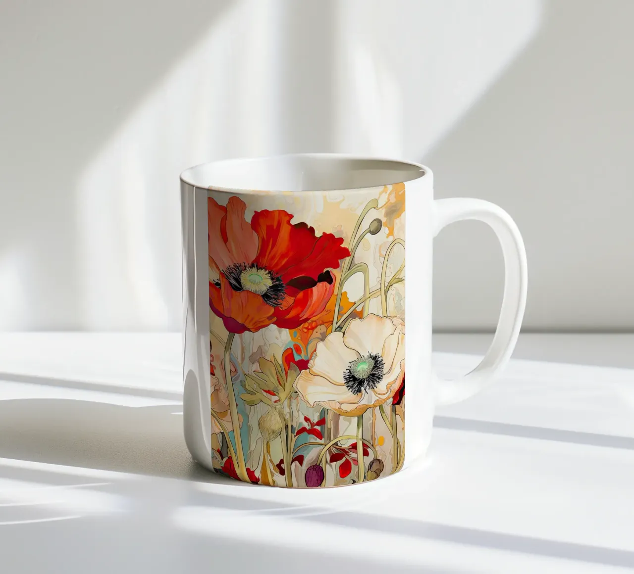 Klaprozen tazza in ceramica da Imagine