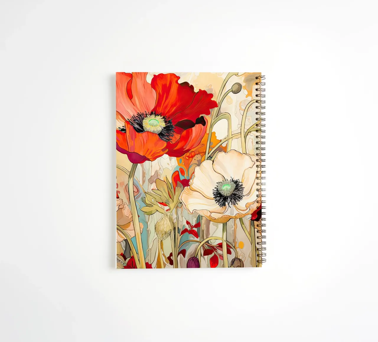 Klaprozen spiral notebook by Imagine