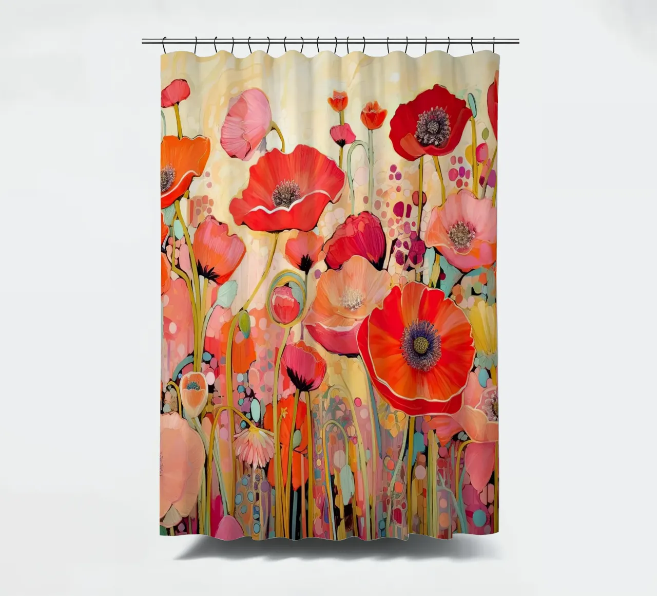 Lens shower curtain by Imagine