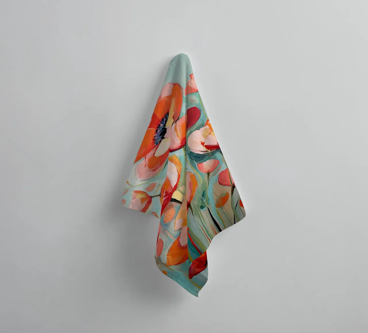 Klaprozen abstract towel by Imagine