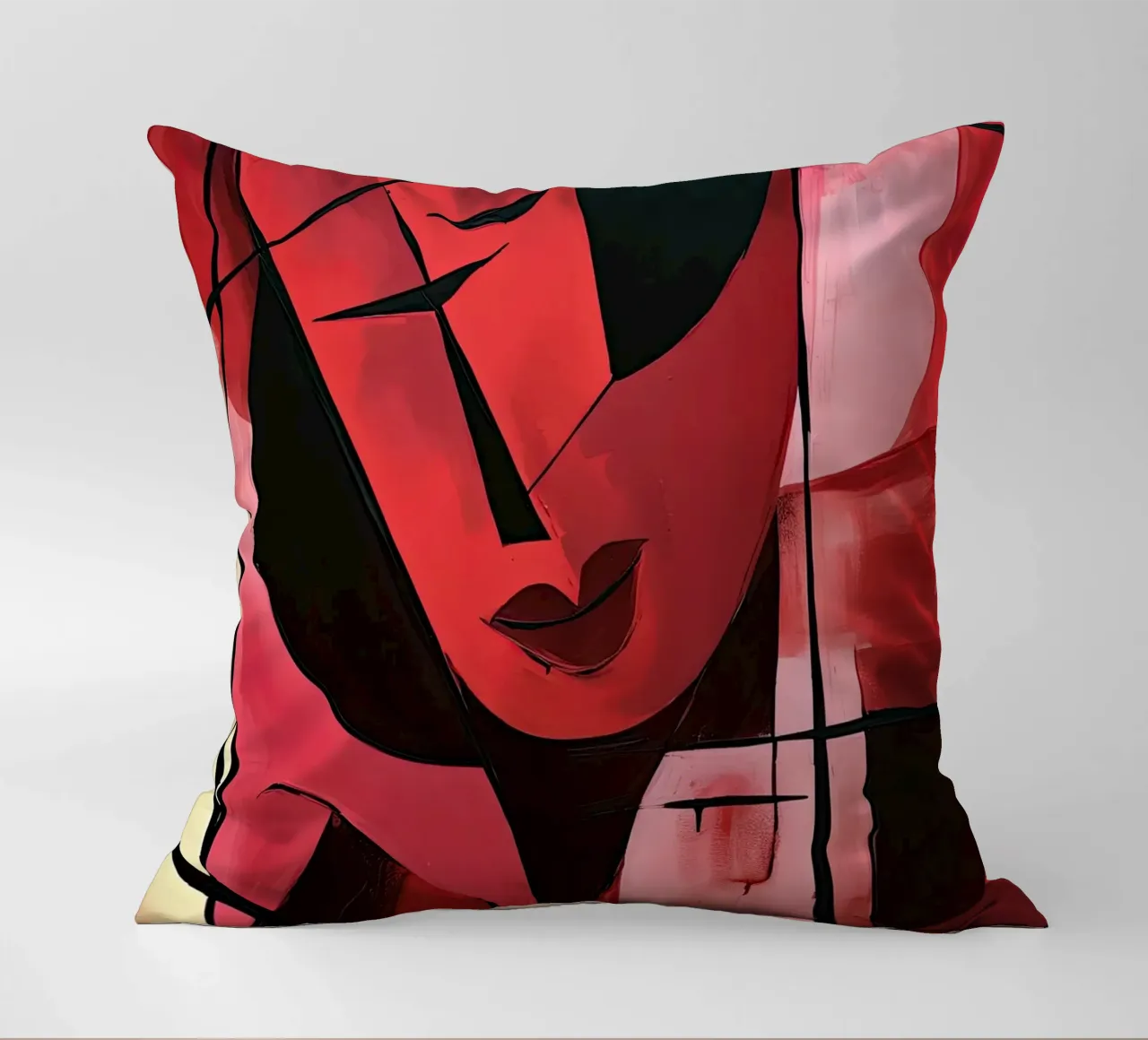 Astratto rood 7 cuscino da Imagine