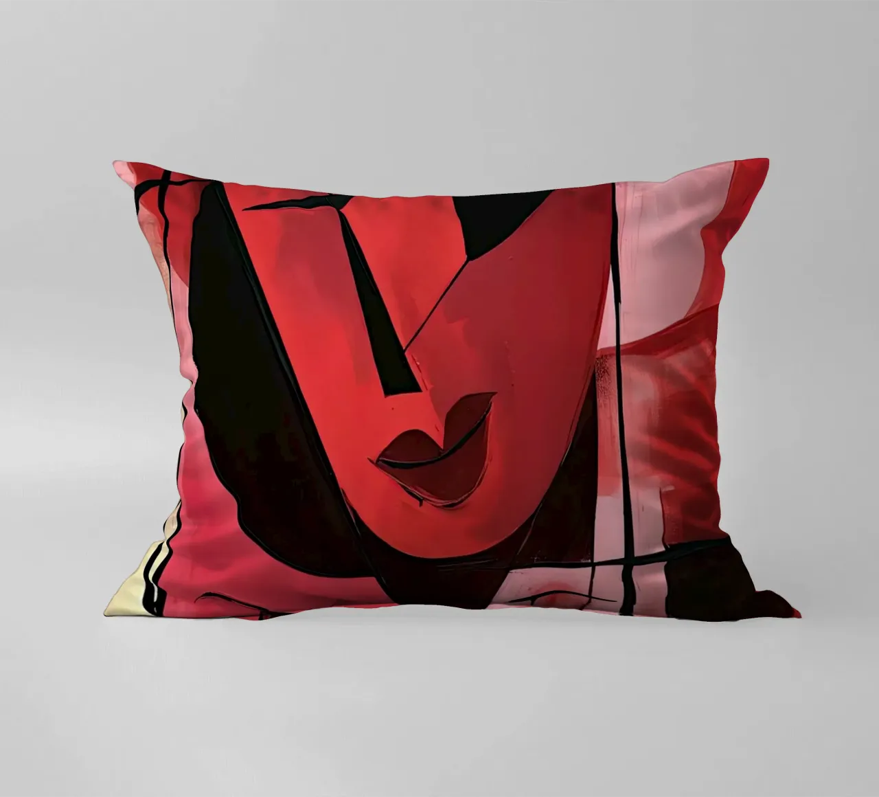 Astratto rood 7 cuscino da Imagine