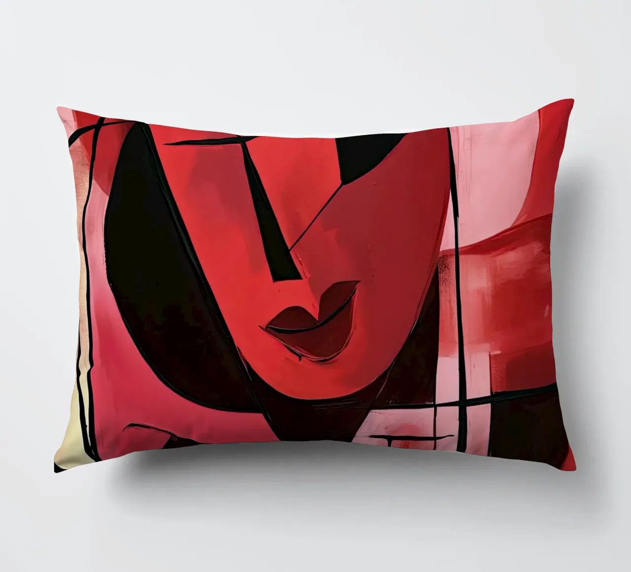 Astratto rood 7 cuscino da Imagine