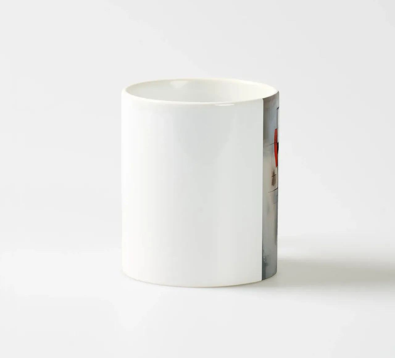 Volto astratto tazza in ceramica da Imagine