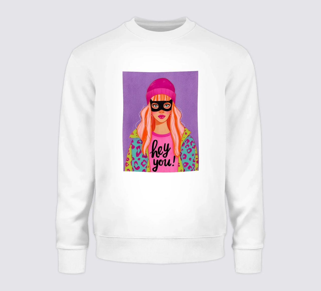 Hey You, Fashionista ! sweat de Carinaprint