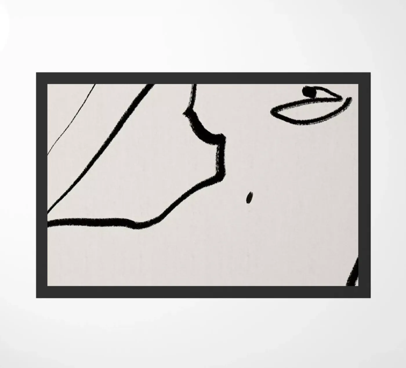 Softly doormat by Kit Agar