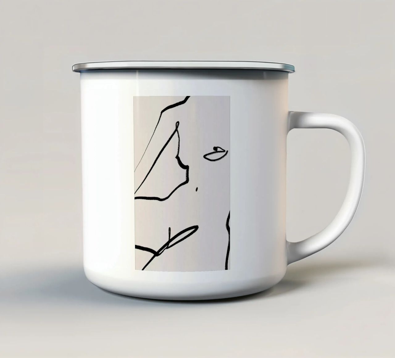 Softly tazza in smalto da Kit Agar
