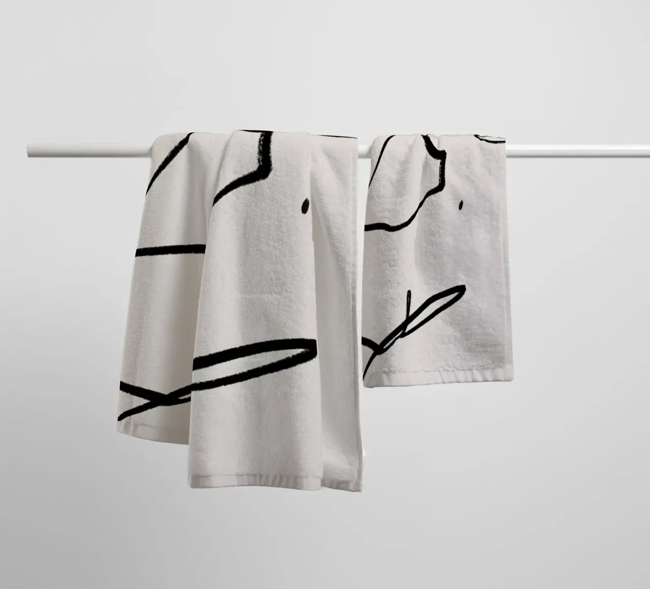 Softly Handtuch von Kit Agar