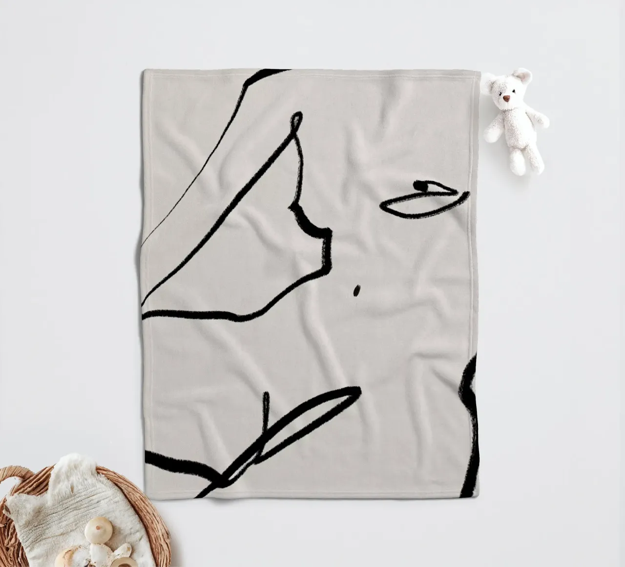 Softly Fleecedecke von Kit Agar