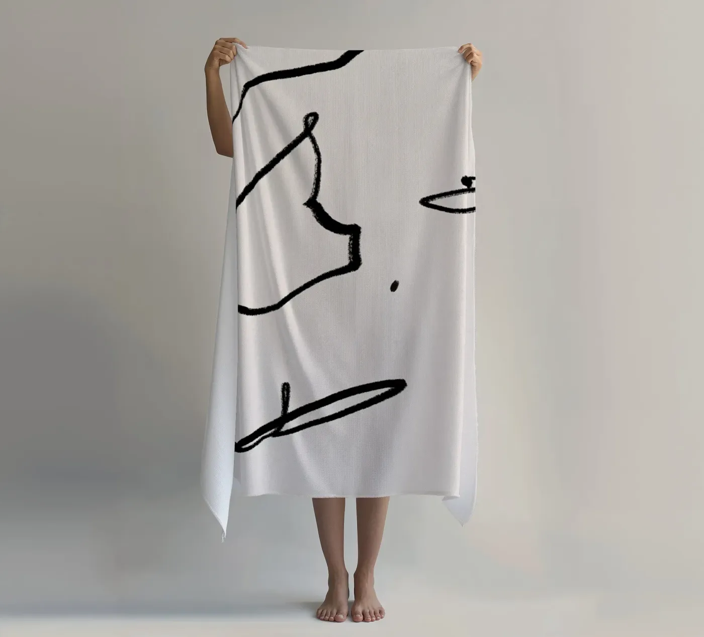 Softly beach towel by Kit Agar