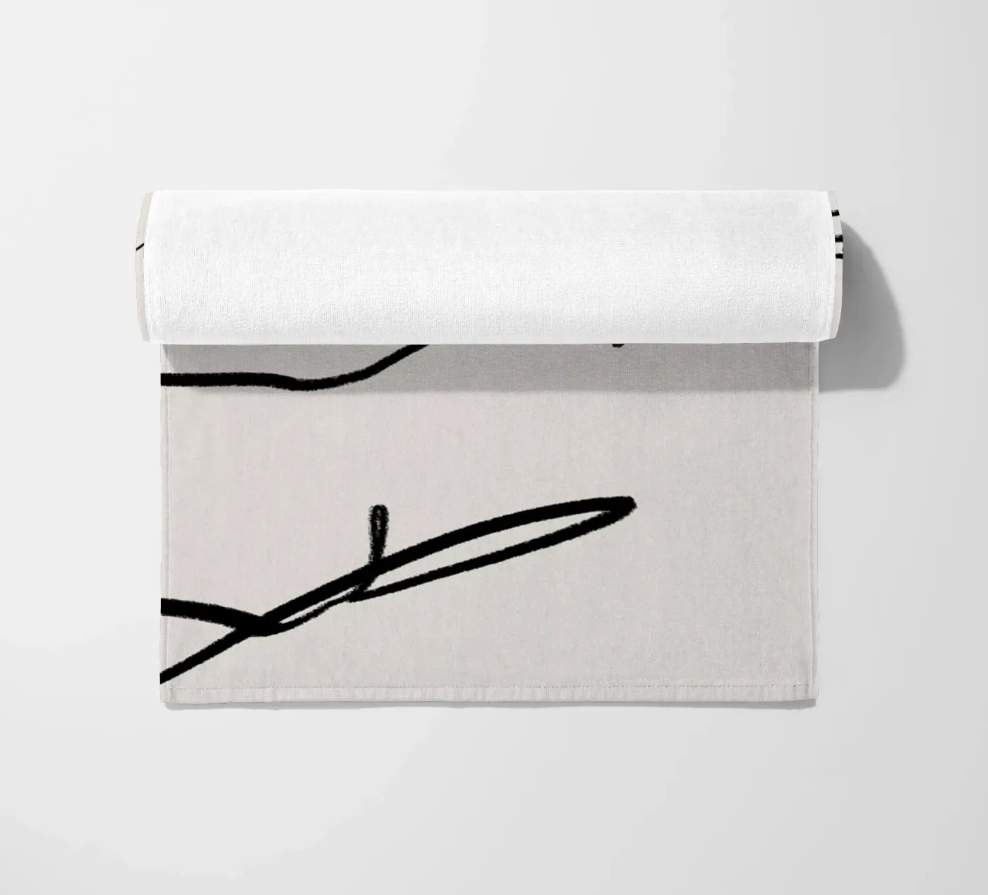 Softly beach towel by Kit Agar