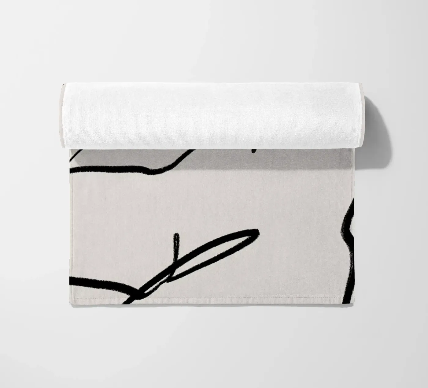 Softly beach towel by Kit Agar