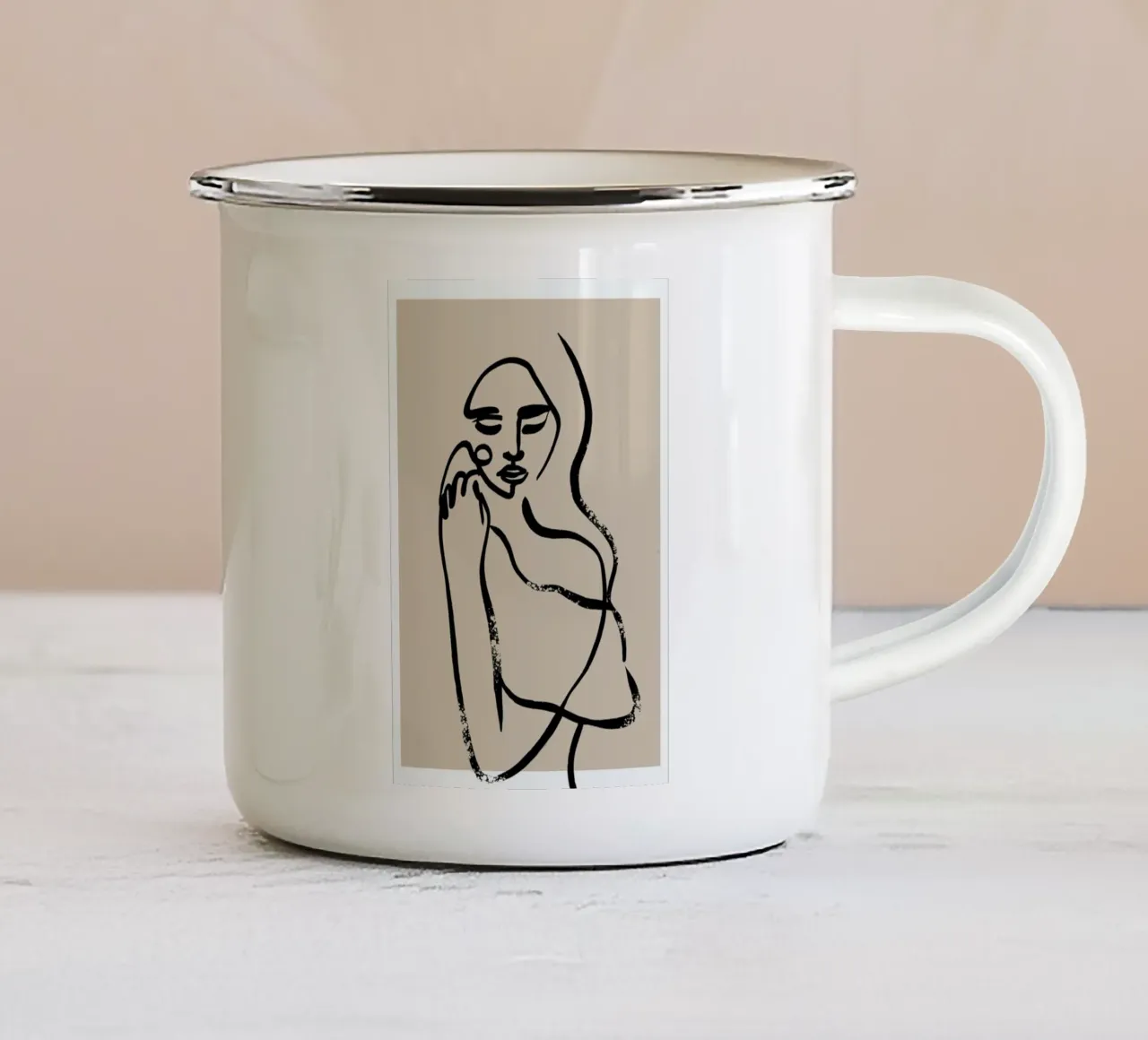 Desire tazza in smalto da treechild