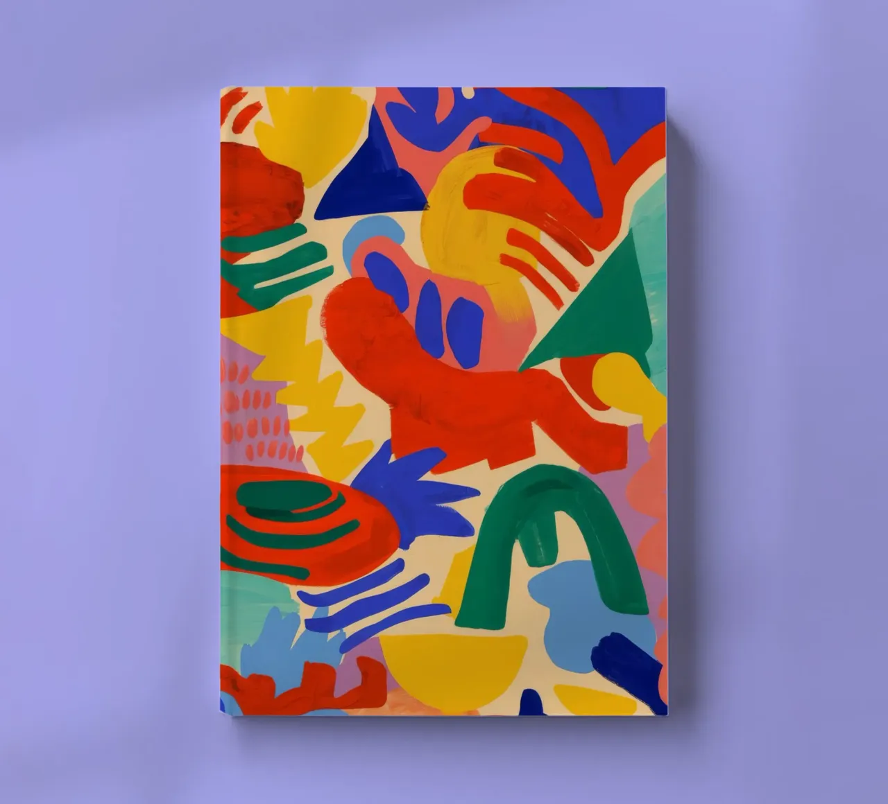 Abstract Bloom Burst notebook by Zep Layers