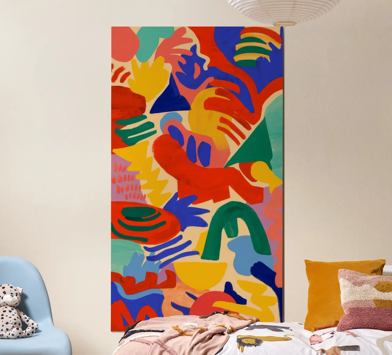 Fioritura astratta poster da Zep Layers