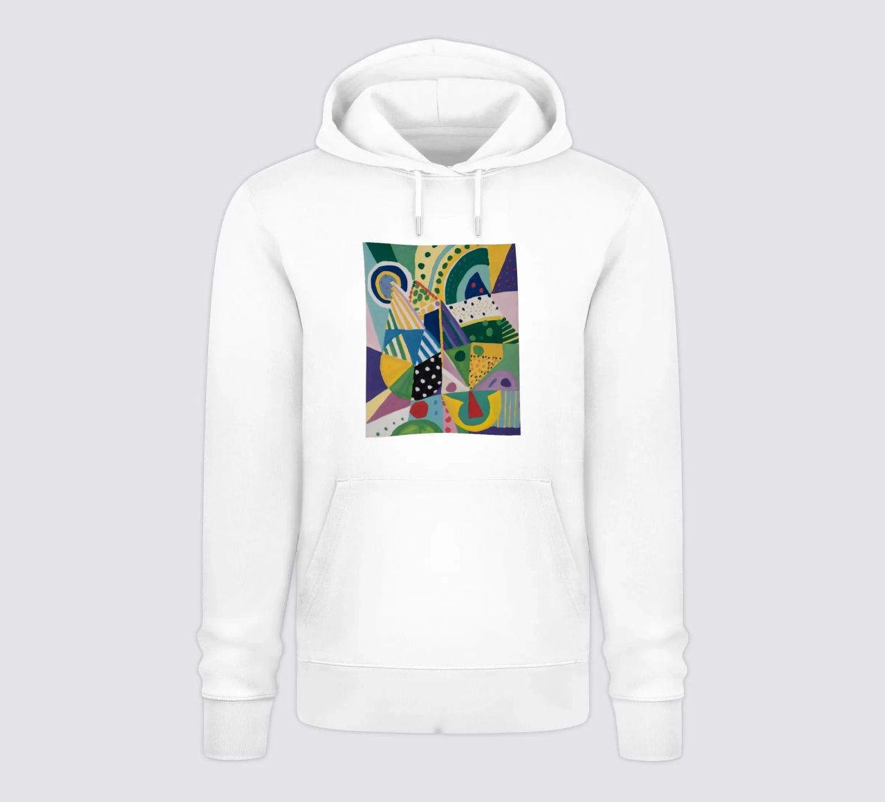 Miscela geometrica Jungle felpa con cappuccio da Zep Layers