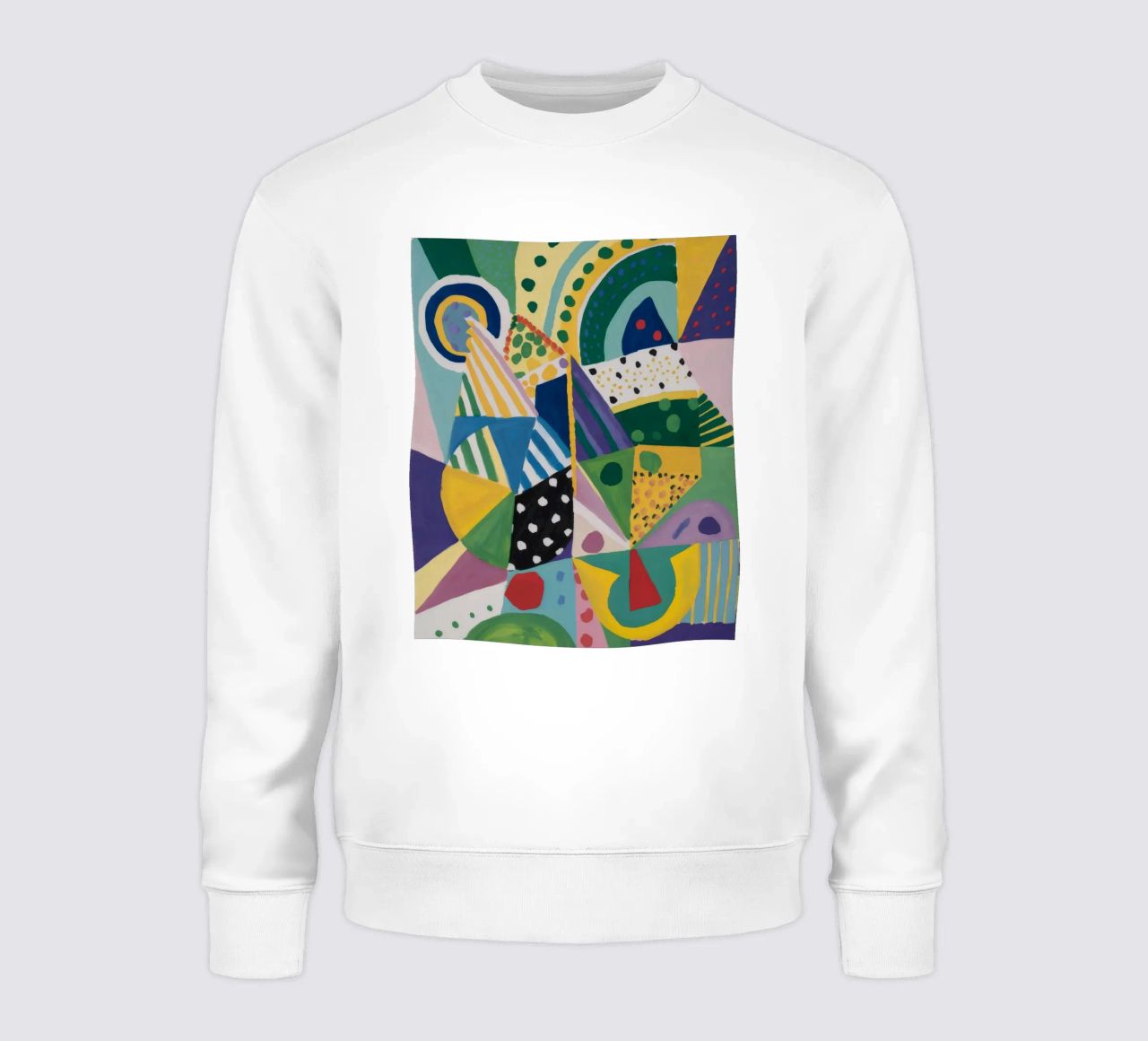 Miscela geometrica Jungle felpa da Zep Layers