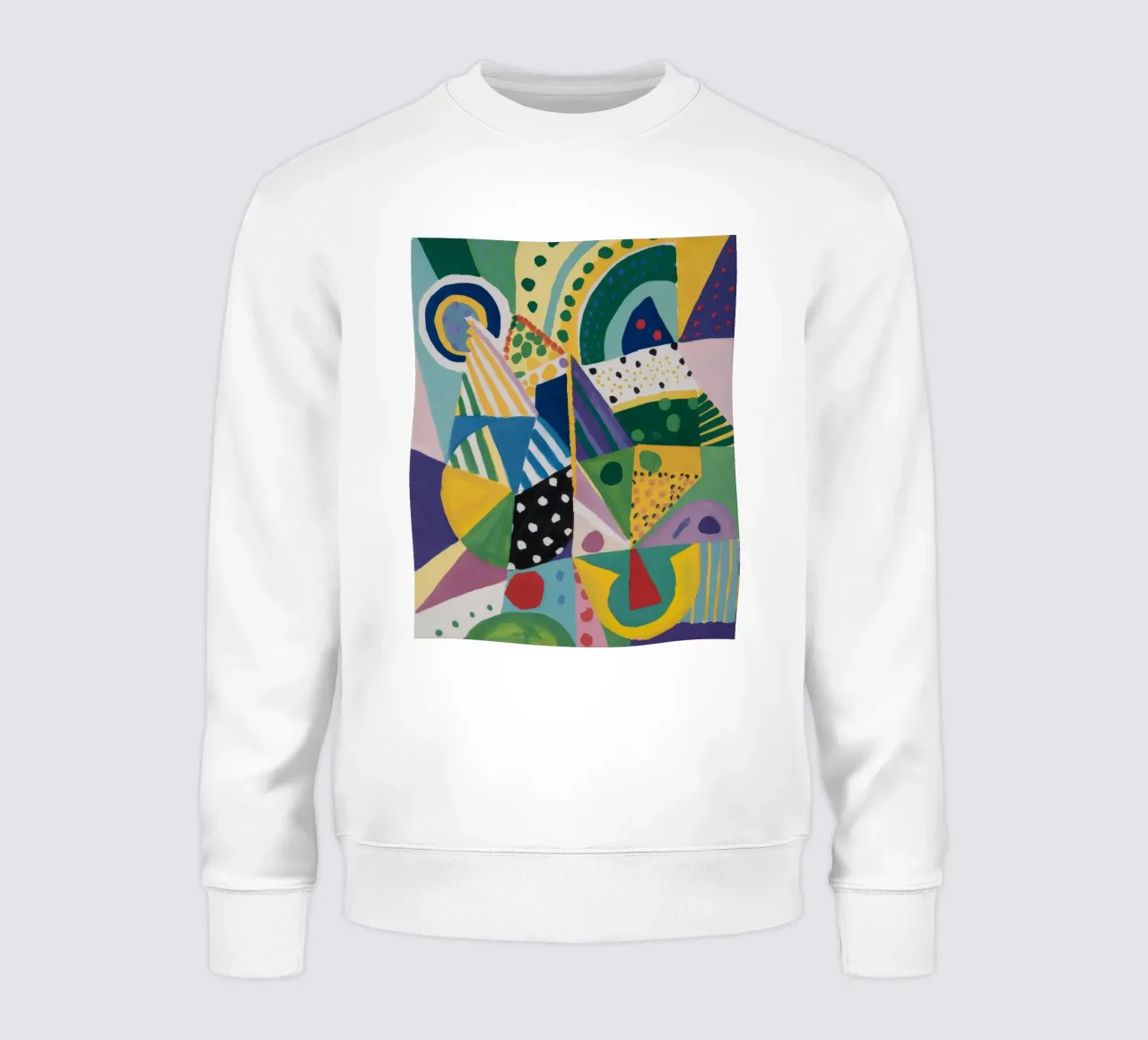 Miscela geometrica Jungle felpa da Zep Layers