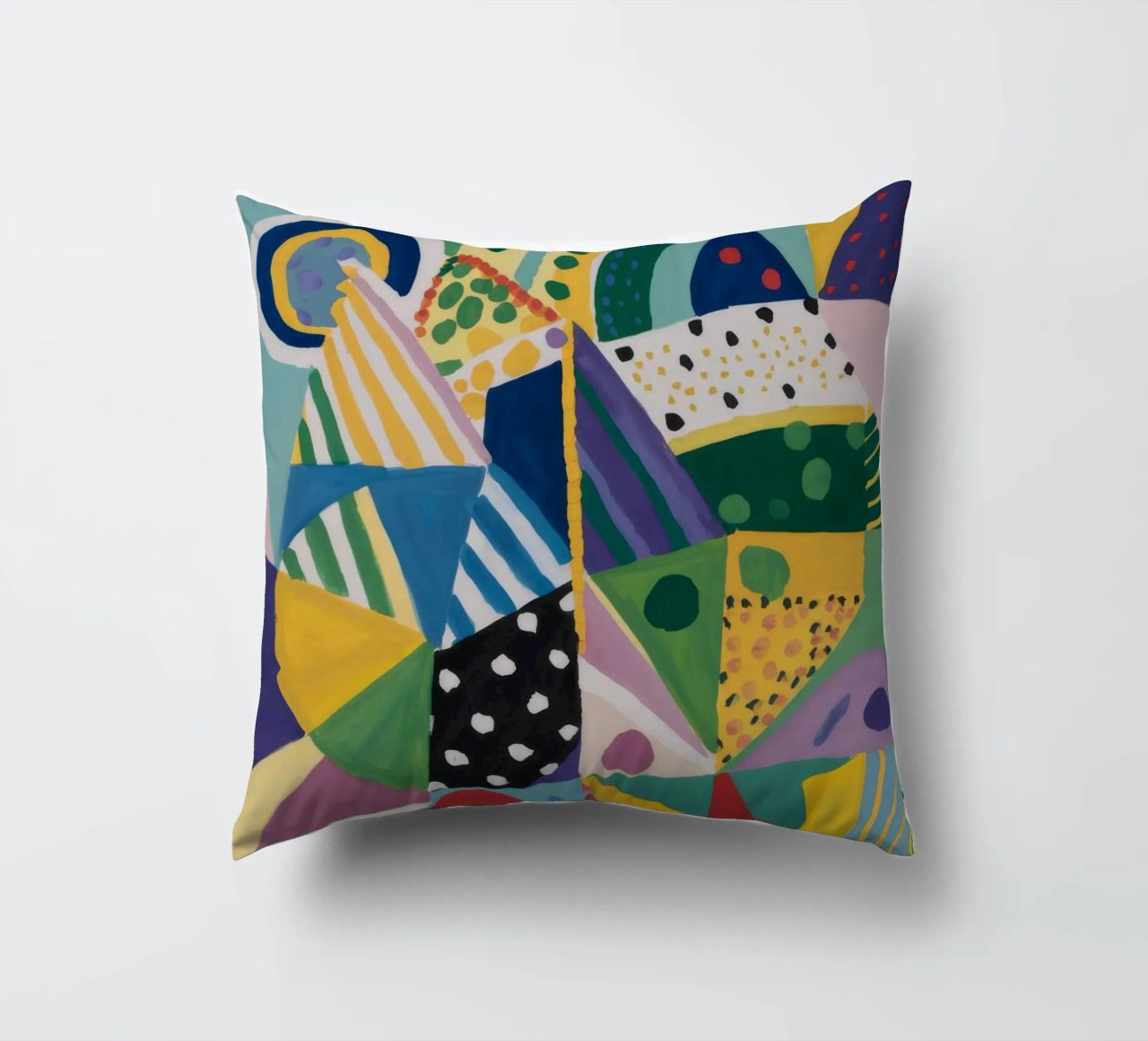 Miscela geometrica Jungle cuscino da Zep Layers