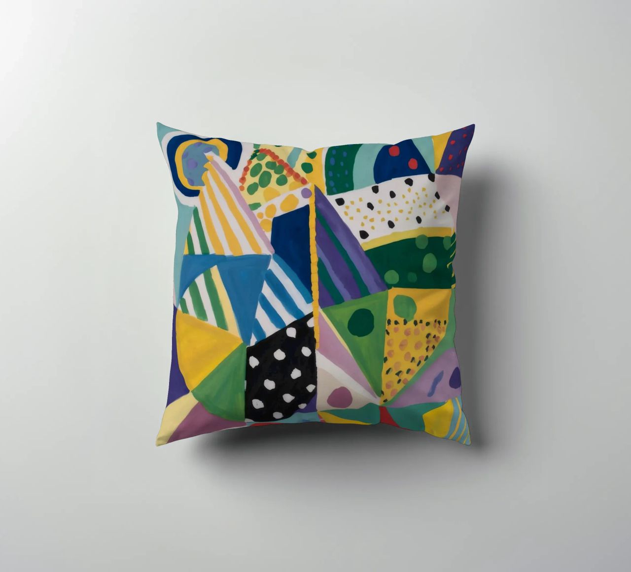 Miscela geometrica Jungle cuscino da Zep Layers