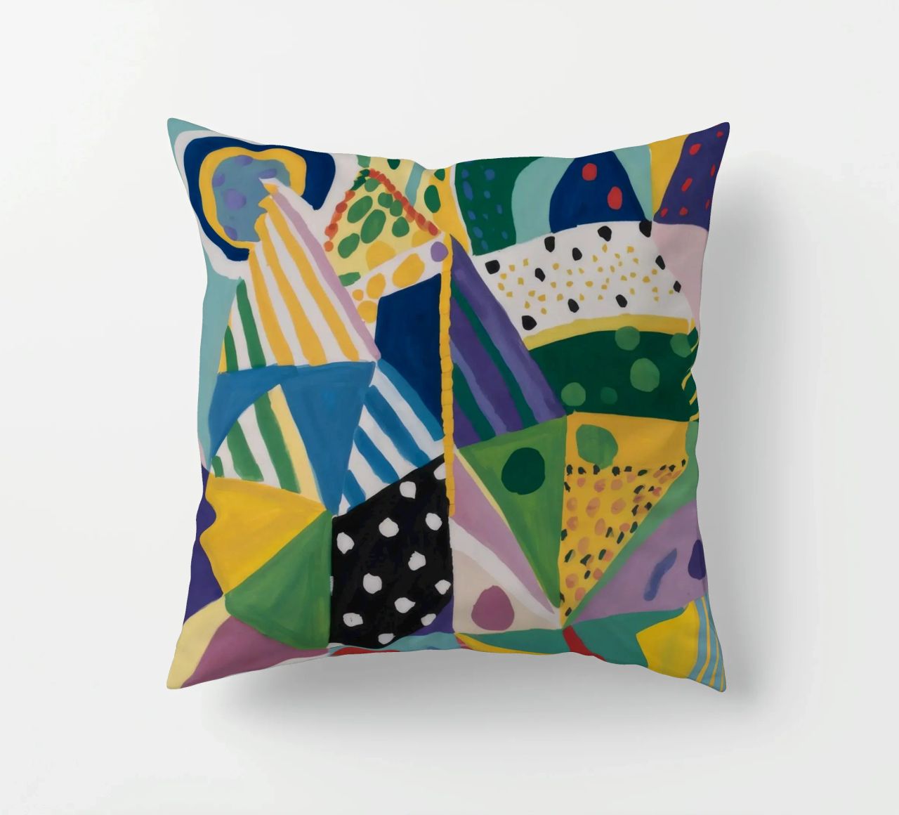 Miscela geometrica Jungle cuscino da Zep Layers