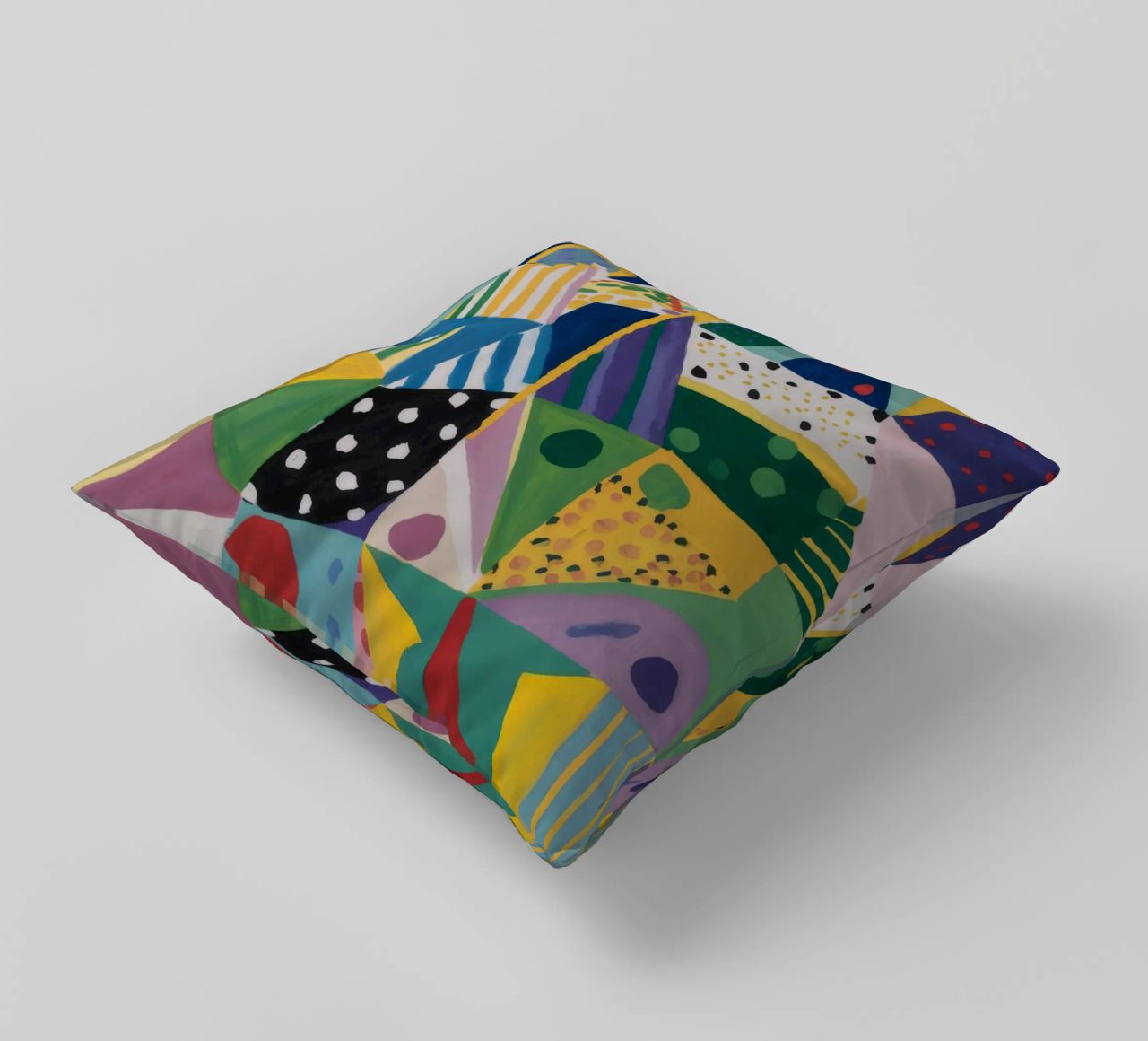 Miscela geometrica Jungle cuscino da Zep Layers