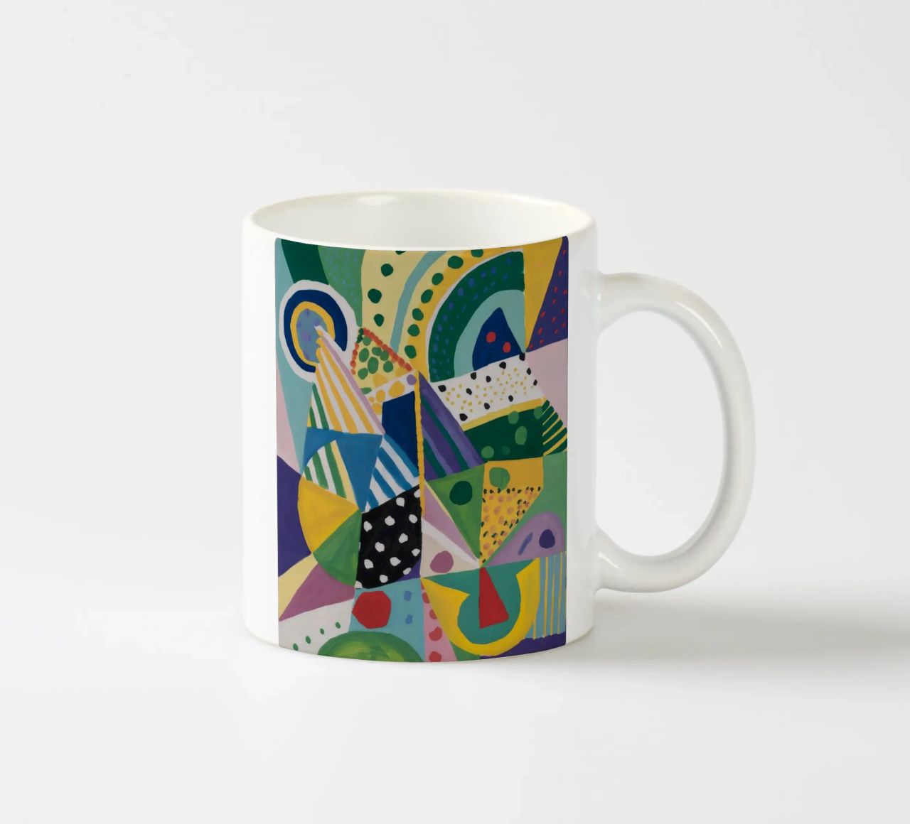 Miscela geometrica Jungle tazza in ceramica da Zep Layers