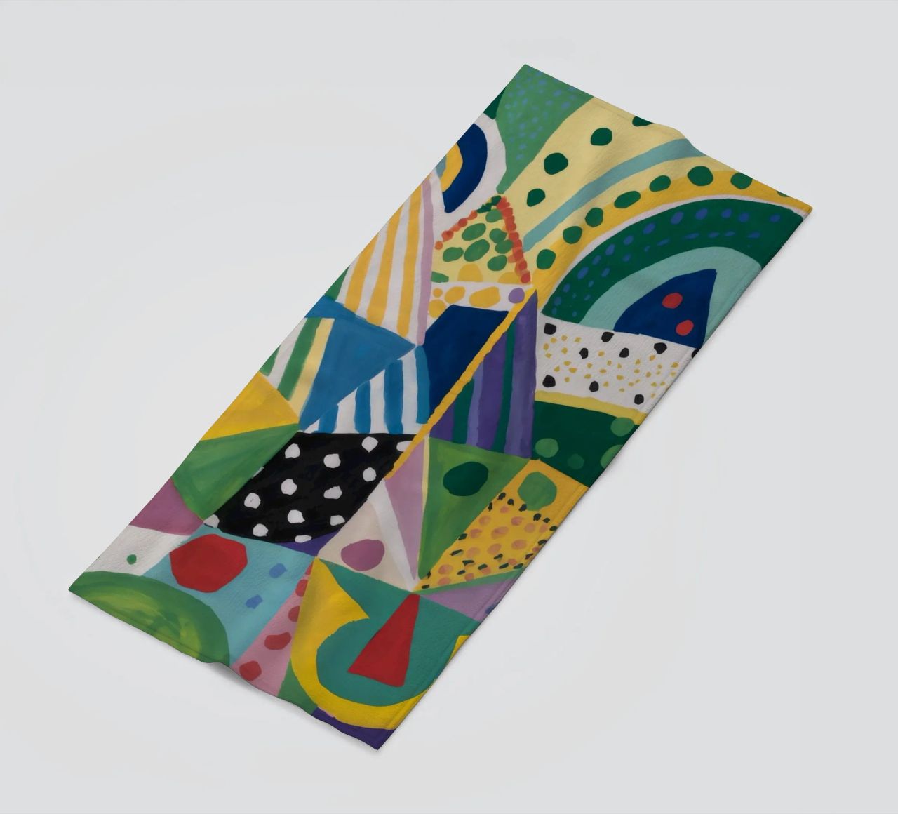 Miscela geometrica Jungle telo mare da Zep Layers