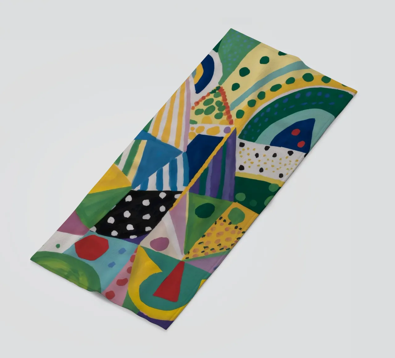 Miscela geometrica Jungle telo mare da Zep Layers