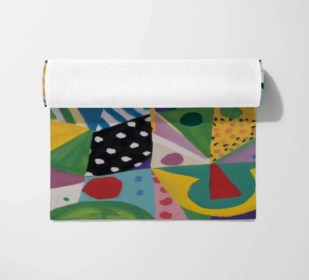 Miscela geometrica Jungle telo mare da Zep Layers