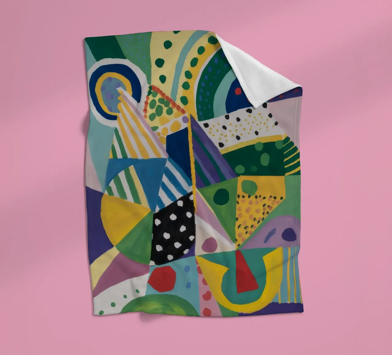 Miscela geometrica Jungle coperta in pile da Zep Layers