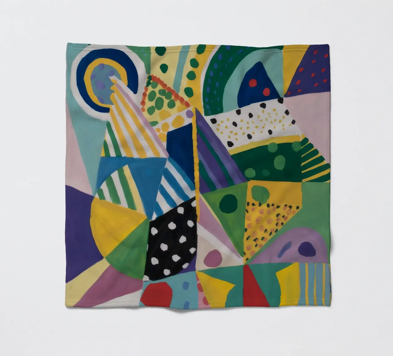 Miscela geometrica Jungle coperta in pile da Zep Layers
