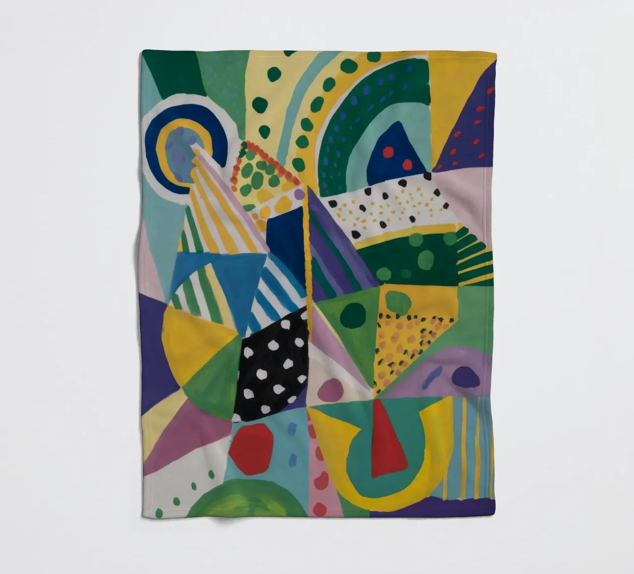 Miscela geometrica Jungle coperta in pile da Zep Layers