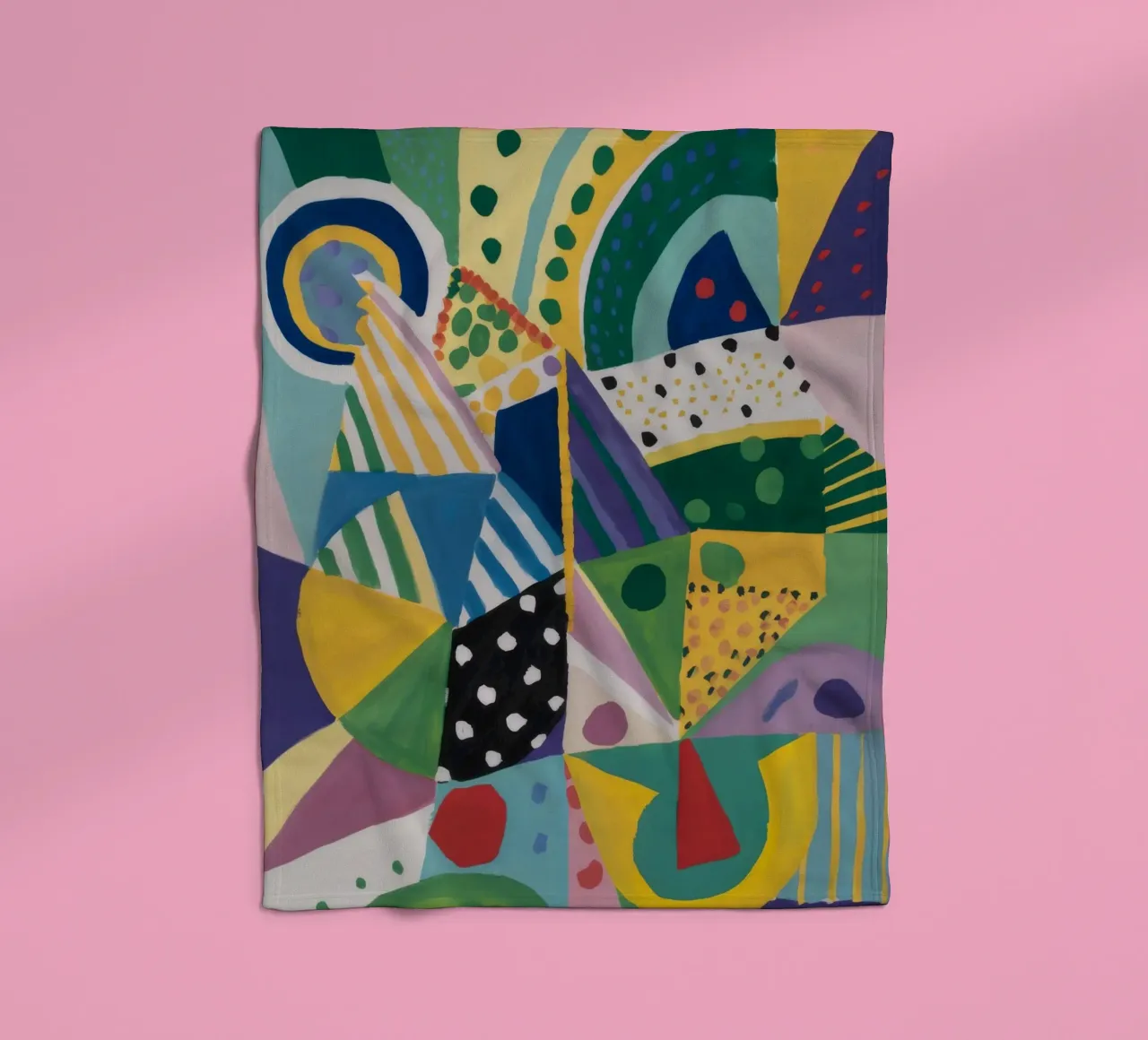 Miscela geometrica Jungle coperta in pile da Zep Layers