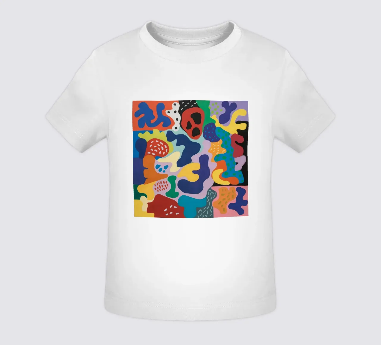 Miscela di blob organici maglietta neonato da Zep Layers