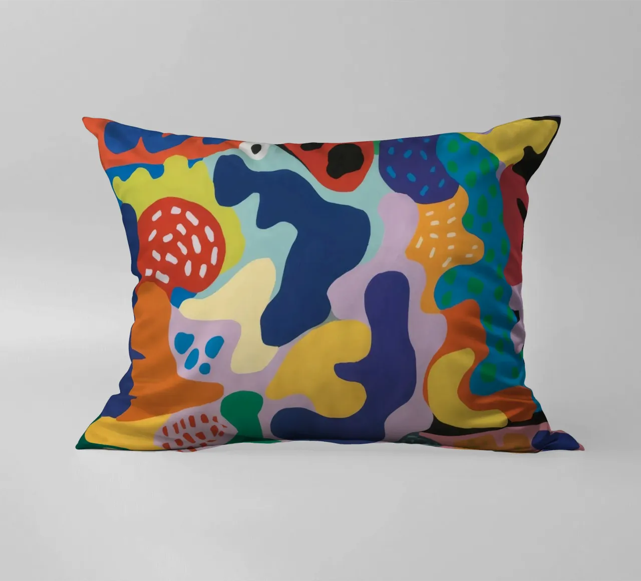 Organic Blob Medley decorative cushion by Zep Layers