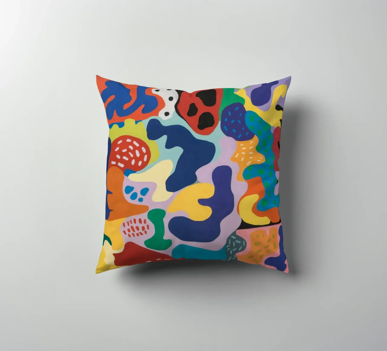 Organic Blob Medley decorative cushion by Zep Layers