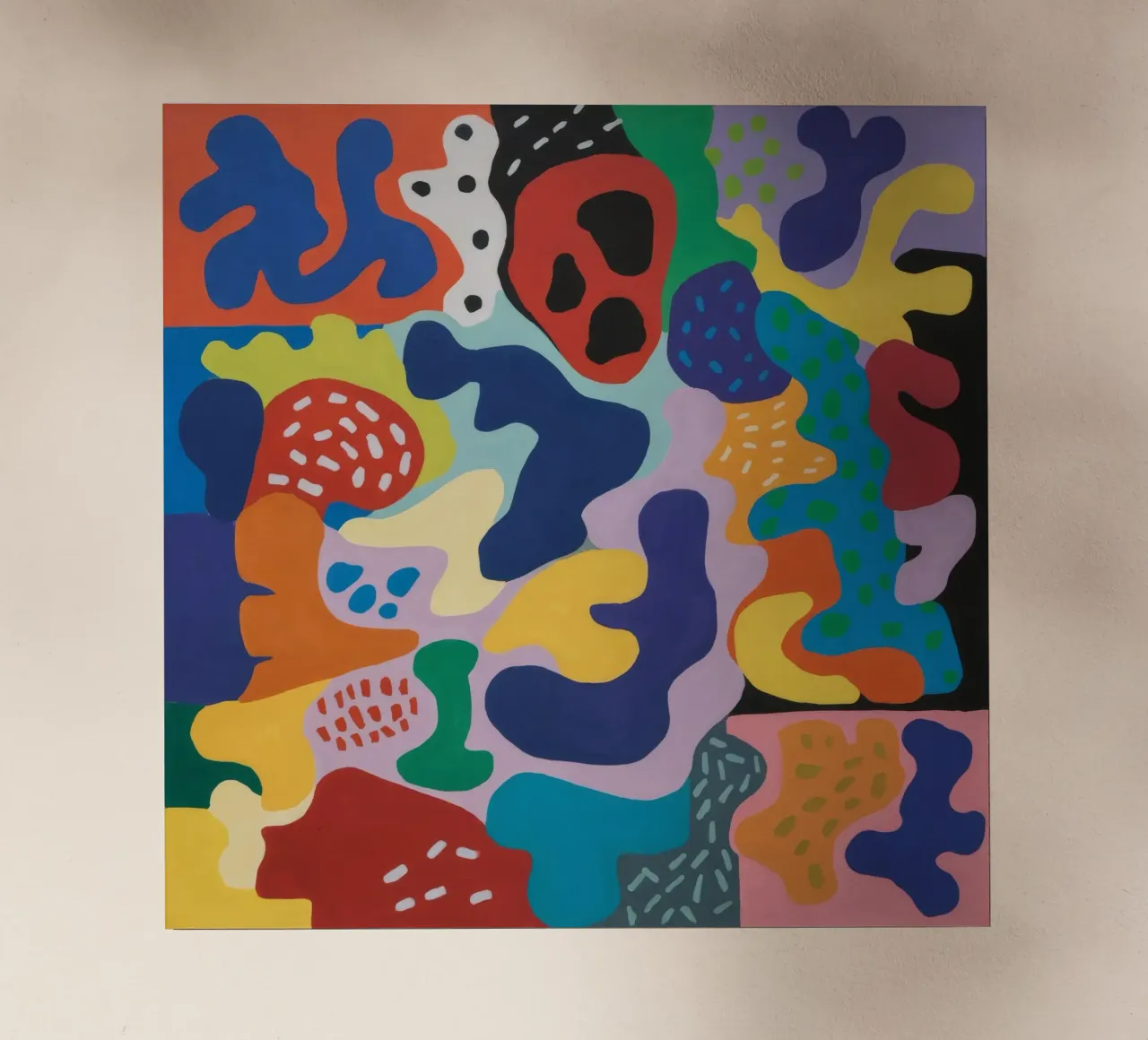 Miscela di blob organici pellicola backlit da Zep Layers