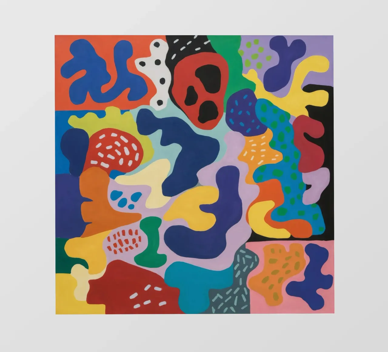 Miscela di blob organici pellicola backlit da Zep Layers