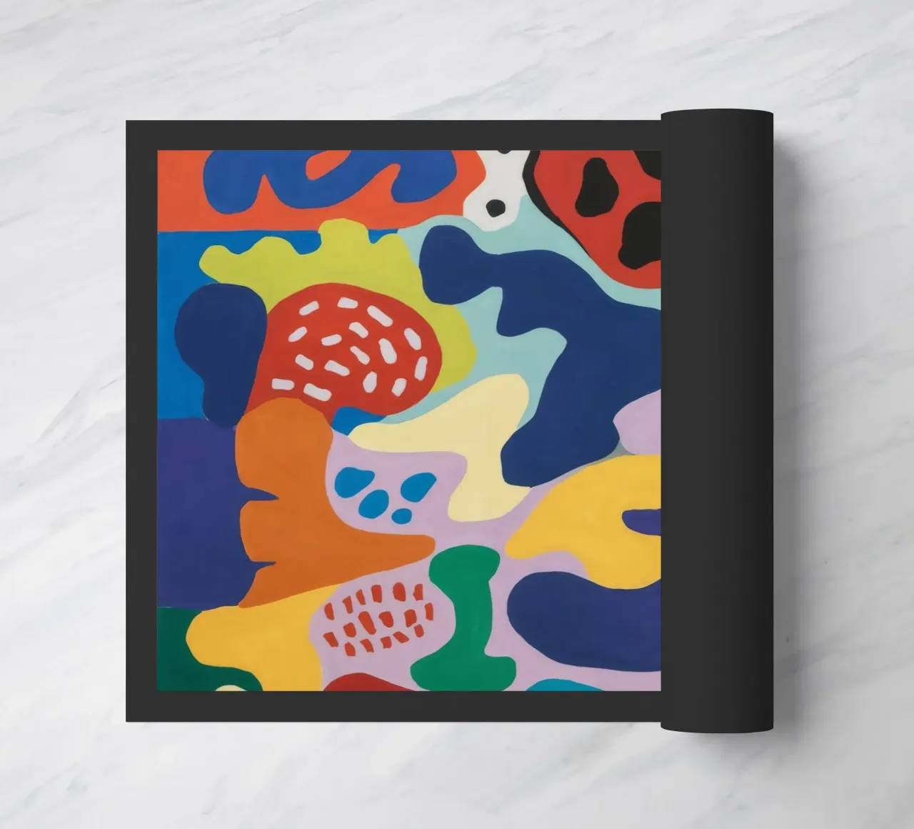 Miscela di blob organici zerbino da Zep Layers