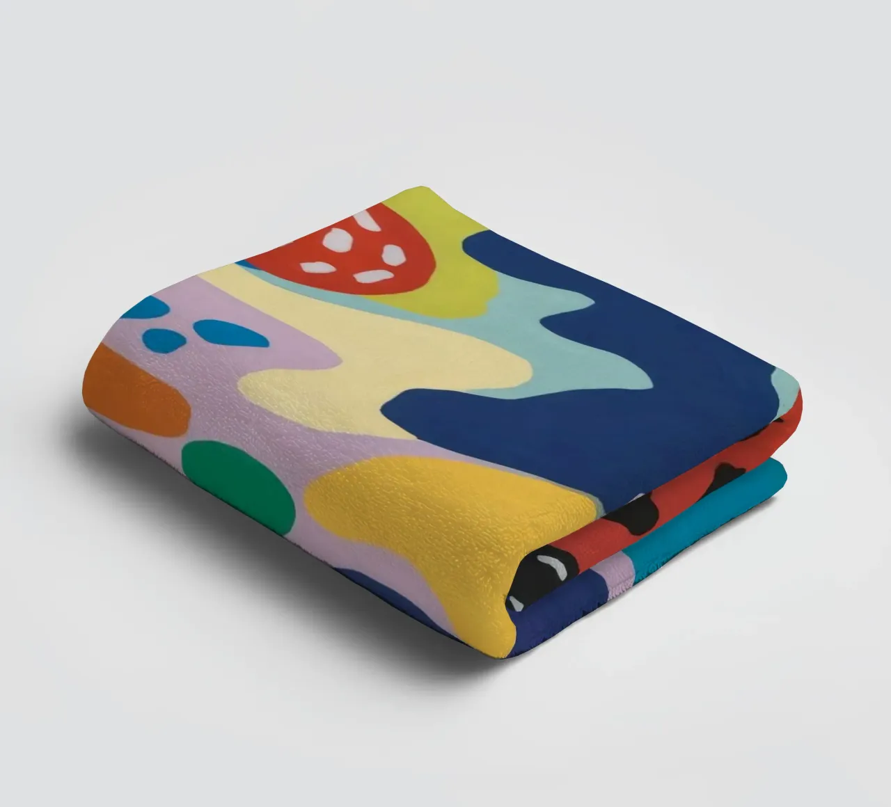 Miscela di blob organici asciugamano da bagno da Zep Layers