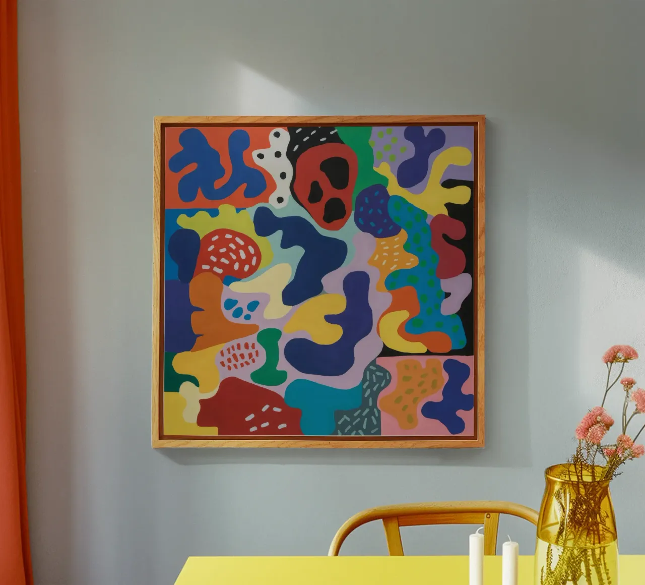 Miscela di blob organici plexiglass da Zep Layers