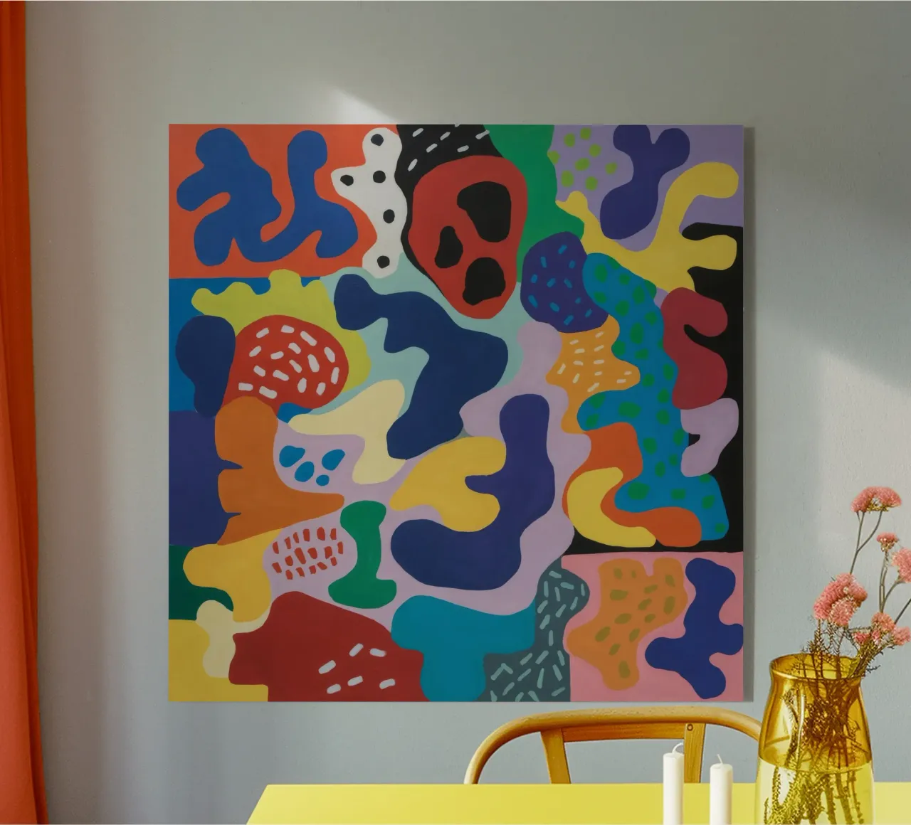 Miscela di blob organici plexiglass da Zep Layers