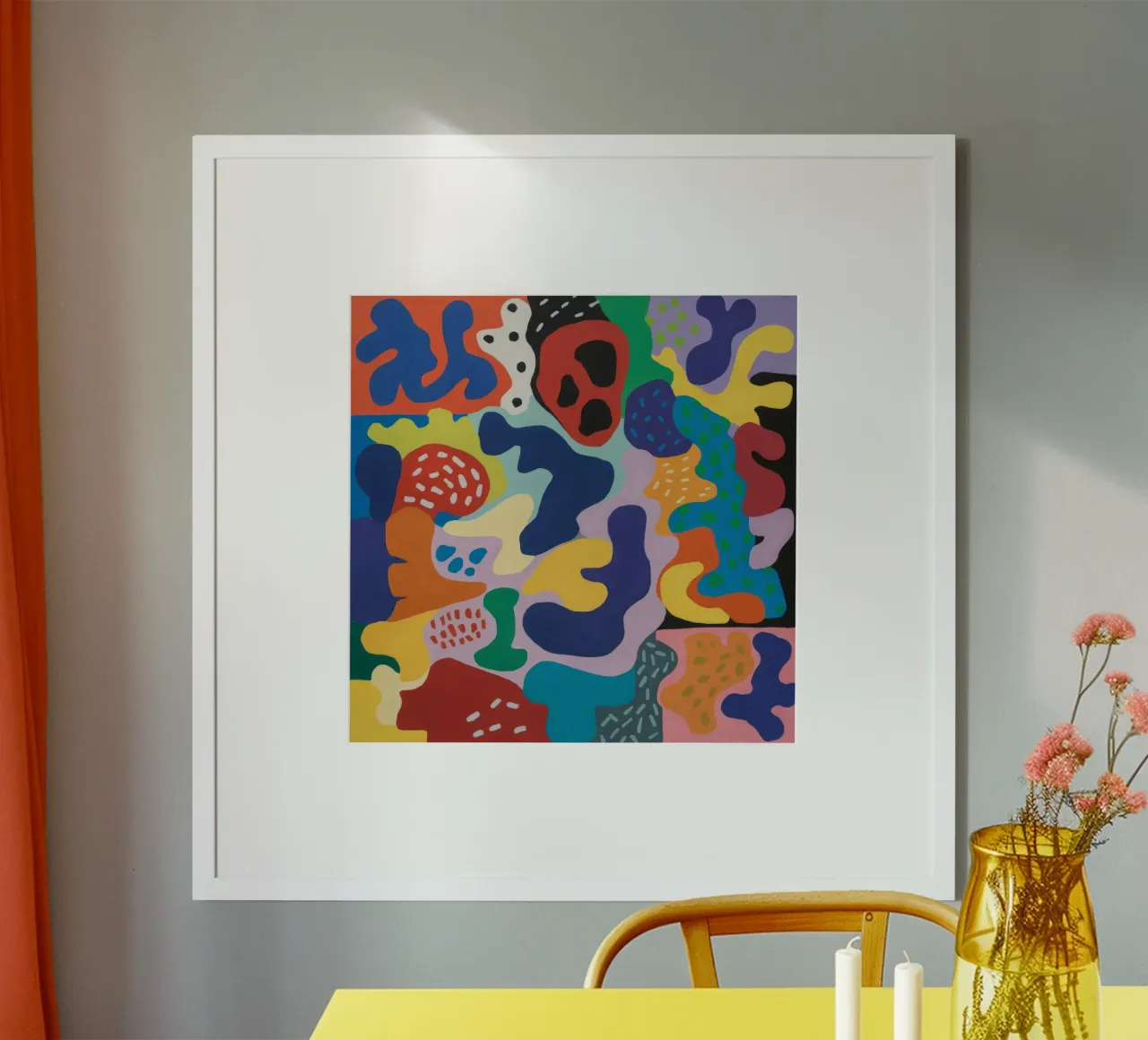 Miscela di blob organici carta hahnemühle da Zep Layers