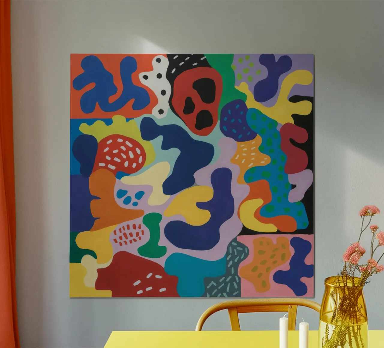 Miscela di blob organici carta hahnemühle da Zep Layers