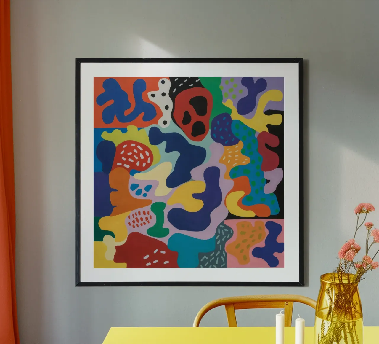 Miscela di blob organici poster da Zep Layers