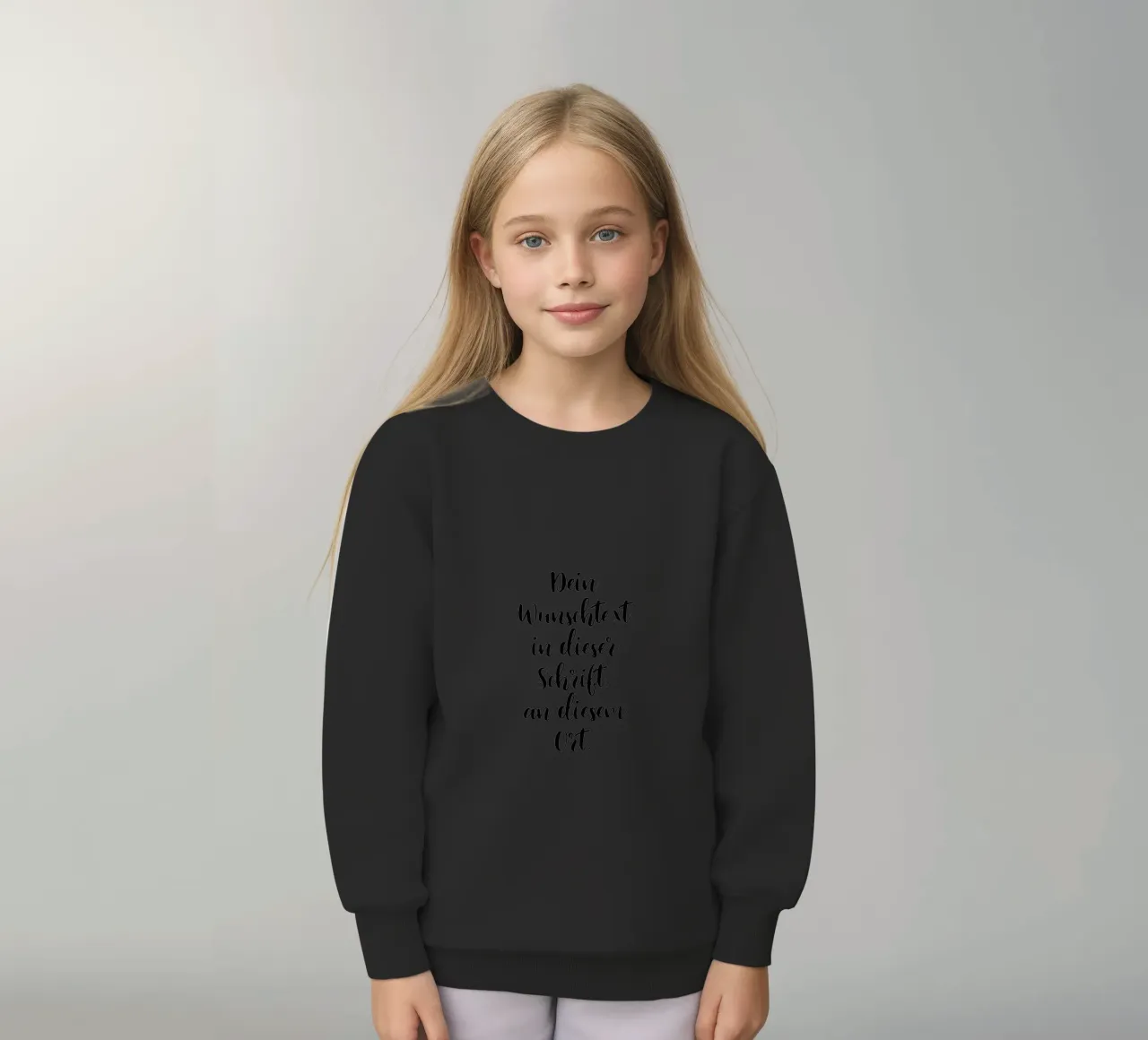 Wunschtext in schwarz weiß - Schreibschrift felpa bambino da WORTSPIEL