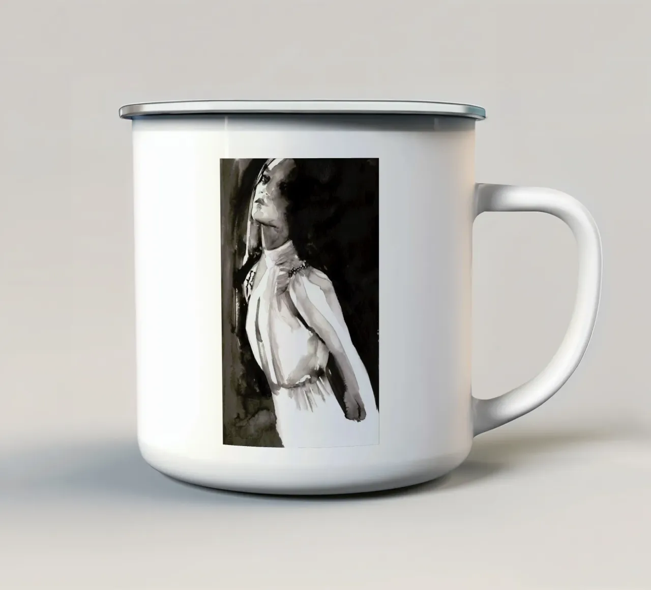 I Changed My Mind tazza in smalto da Victoria Verbaan